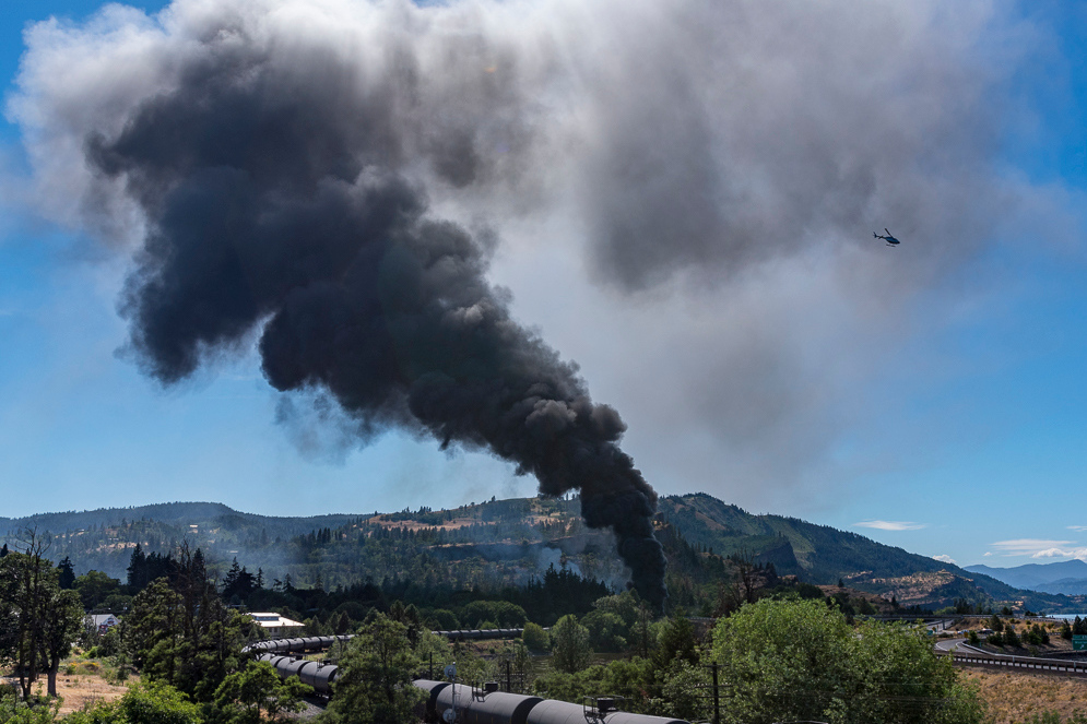 How Oregon Passed a Historic Oil Train Spill Response Bill