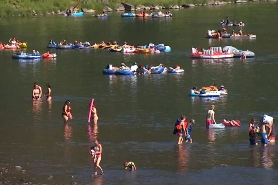 KPTV: Summer Temps Bring Out Summer  Crowds in the Columbia River Gorge 