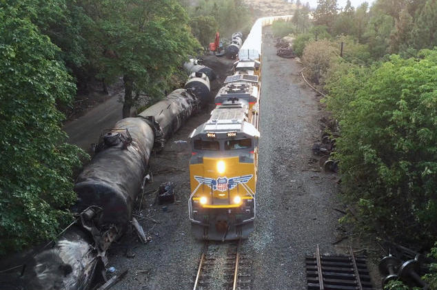 NRDC: The Bomb Train Derailment That Sparked a Resistance in the Gorge