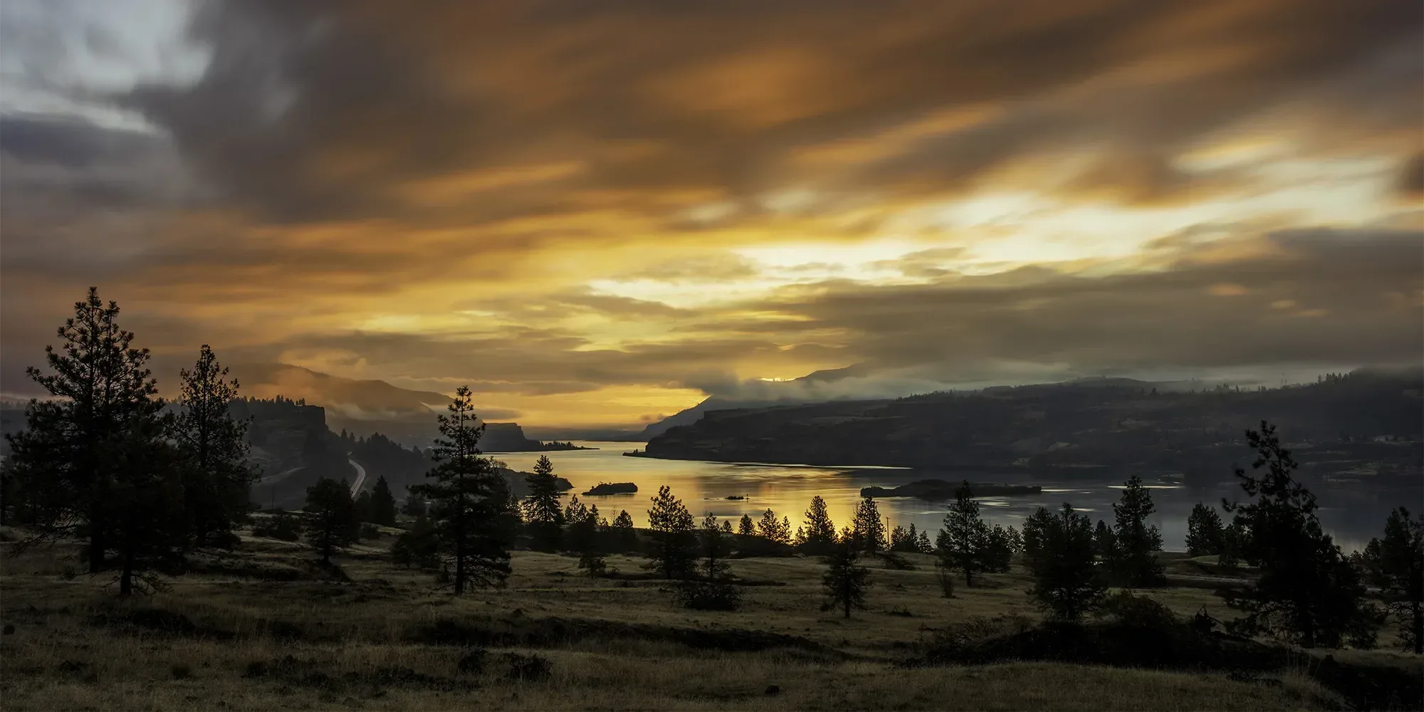 Catherine Creek sunrise.