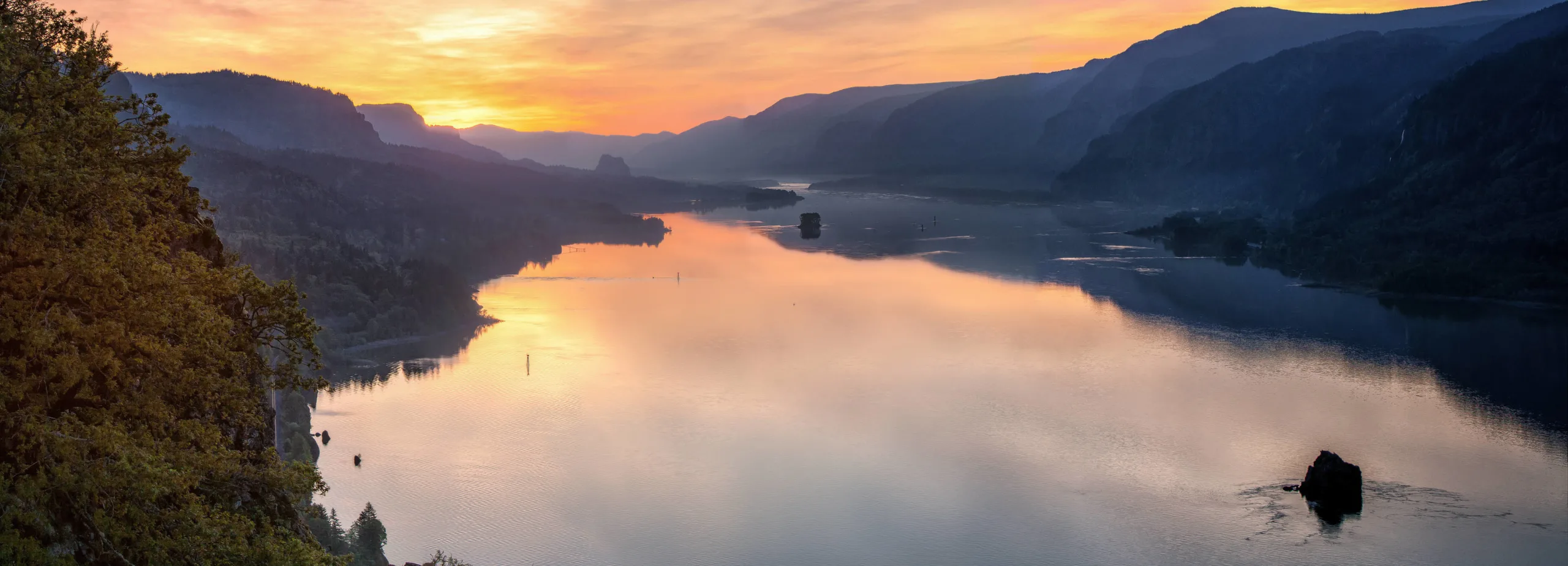 Sunrise, viewed from Cape Horn. (photographer: Daniel Rappaport)