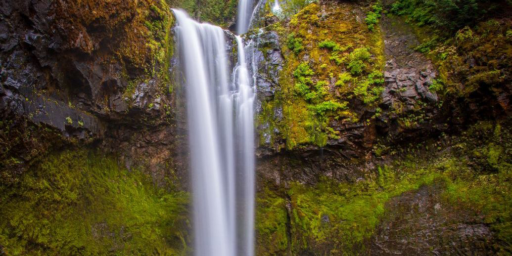 Autumnal shot of Falls Creek Falls. Photo by Cate Hotchkiss.