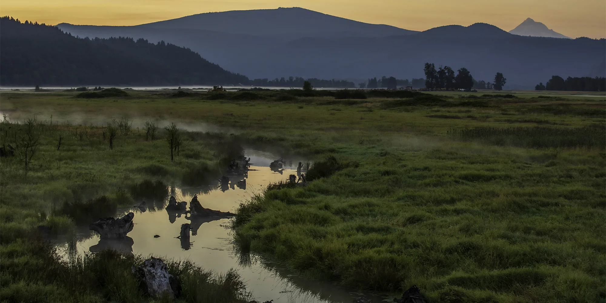 Gibbons Creek at Steigerwald Lake National Wildlife Refuge. Photo by Cate Hotchkiss.